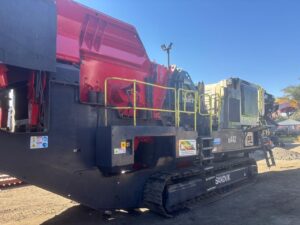 USED SANDVIK QI442 MOBILE IMPACT CRUSHER