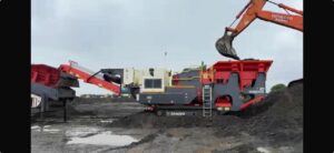 Used Sandvik QJ241 Mobile Jaw Crusher
