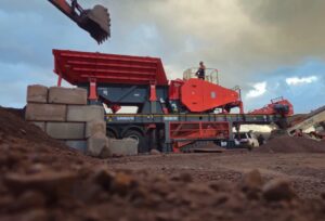 Used Sandvik UJ310 Wheeled Jaw crusher
