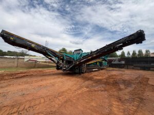 Used Powerscreen Warrior 2400 Mobile Scalping Screen